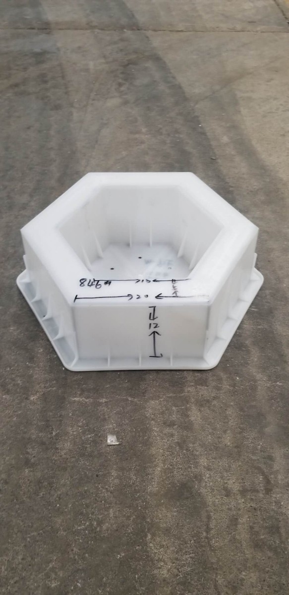 甘肃湖南六角护坡塑料模具-空心护坡六角模具